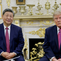 President Trump welcomes Xi Jinping to the White House