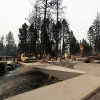Historic wildfires burn through Washington State