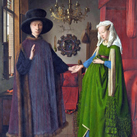 El artesano | El matrimonio Arnolfini, Jan van Eyck