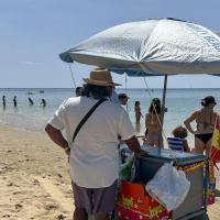 Rubén del Campo, portavoz de la AEMET: Esta nueva ola de calor será duradera se prolongará hasta el domingo. Las temperaturas superarán, en muchas zonas, los 40 grados