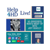 HD Awareness Month Wrap-up with Judy Bradley