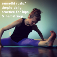 Simple Practice for Hips  Hamstrings