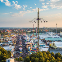 Das Münchener Oktoberfest - Brotzeit, Bier und Belustigung