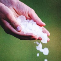 Hagel und Klimawandel - Geschosse aus Eis