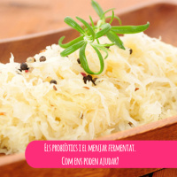 Els probiòtics i el menjar fermentat. Com ens poden ajudar?