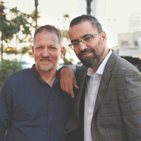 Palestinian  Israeli activists share a vision of peace