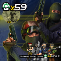 99Vidas 59 - Counter-Strike (CS), o pai das lan houses no Brasil!