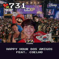 99Vidas 731 – Happy Hour dos Amigos feat. Coelho no Japão (Eventos nerds e geeks, a febre da cultura sul-coreana, harmonização facial e mais)