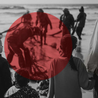 368: Turn REFUGIADOS upside down