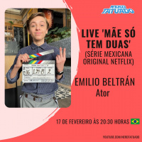 Ntcast recebe o ator mexicano Emilio Beltrán falando sobre a série Mãe Só Tem Duas – #113