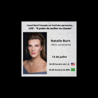 Recebemos a atriz Natalie Burn – O poder da mulher no cinema – Ntcast 131