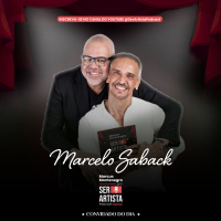 Ser Artista Podcast – EP#28- Marcus Montenegro recebe neste episódio o ator Marcelo Saback