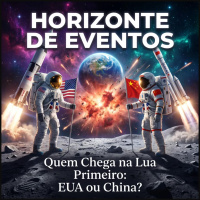 Horizonte de Eventos - Episódio 94 - Quem Chega Primeiro na Lua: China ou EUA?