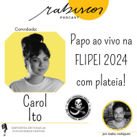 Rabiscos Ao Vivo e com plateia na FLIPEI 2024 - com Carol Ito