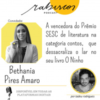 A vencedora do Prêmio SESC de literatura na categoria contos, que dessacraliza o lar no seu livro O Ninho - Bethania Pires Amaro
