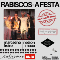 8 anos de Rabiscos - A Festa - com Marcelino Freire e Nelson Maca - Ao Vivo!