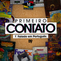 7. Falado em português