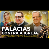 FALÁCIAS CONTRA A IGREJA | Conversa Paralela com Felipe Aquino e Alam Carrion