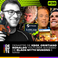 Ep. 38 - Desastre de Xbox na Gamescom, CR7 Youtuber, Wukong bate Recorde e Mais! 