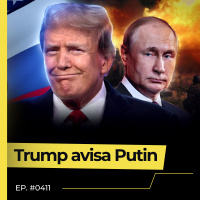 RIDÍCULA!: TRUMP EXIGE FIM DA GUERRA E AMEAÇA SANÇÕES À RÚSSIA - FLOW NEWS - #411 #FN