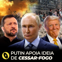 RÚSSIA CONCORDA COM PROPOSTA DE CESSAR-FOGO, MAS QUER DISCUTIR TERMOS COM EUA - FLOW NEWS - #446 #FN