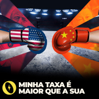 TRUMP LIMITA TARIFAS RECÍPROCAS EM 10% POR 90 DIAS CHINA TEM TAXA DE 125% - FLOW NEWS - #464 #FN