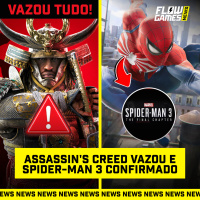 ASSASSINS CREED SHADOWS vazou COMPLETAMENTE e SPIDER-MAN 3 CONFIRMADO - #FGN #164