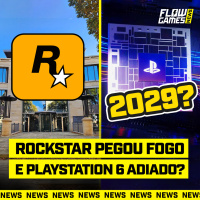 ROCKSTAR PEGOU FOGO e PLAYSTATION 6 ADIADO? - #FGN #209