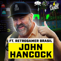 JOHN HANCOCK, O MAIOR COLECIONADOR de RETRO GAMES do MUNDO ft. RetroGamer Brasil - #123 #flowgames