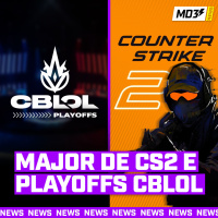 JÁ TEM CAMPEONATO de CS 2 e AS PLAYOFFS do CBLOL! - MD3 News #03