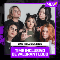 TIME INCLUSIVO de VALORANT da LOUD! - MD3 #65