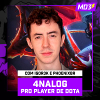 4NALOG, PRO PLAYER DE DOTA 2, carreira e cenário (ft. IGOR3K!) — #MD3 #131