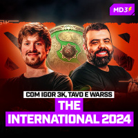 ESPECIAL THE INTERNATIONAL DOTA 2 com IGOR 3K, TAVO E RENAN WARSS — #MD3 #177