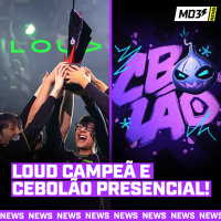 LOUD VENCEDORA do CBLOL e CEBOLÃO COM PÚBLICO! - MD3 News #05