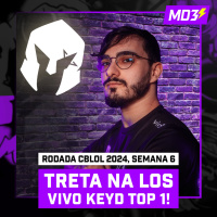 RODADA CBLOL 2024, SEMANA 6: TRETA NA LOS E VIVO KEYD TOP 1?? Análise completa — #MD3 #136