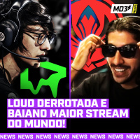 LOUD AMASSADA e BAIANO MAIOR STREAM DO MUNDO do MSI! - MD3 NEWS #06
