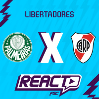 PALMEIRAS x RIVER PLATE - Copa Libertadores FSC React
