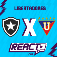 BOTAFOGO x LDU QUITO - Copa Libertadores FSC React