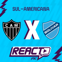 ATLÉTICO-MG x BOLÍVAR - Copa Sul-Americana FSC React