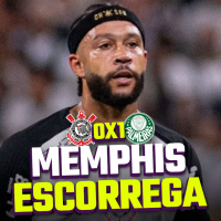 MEMPHIS ESCORREGA E PALMEIRAS VENCE CORINTHIANS - VARzea
