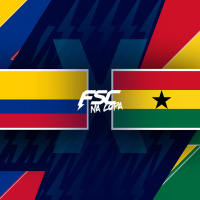 COLÔMBIA X GANA - COPA 26 FSC React