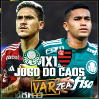 PALMEIRAS x FLAMENGO O JOGO DO CAOS - VARzea
