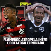 FLAMENGO ATROPELA INTER E BOTAFOGO ELIMINADO - VARzea