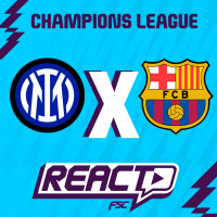 INTER DE MILÃO x BARCELONA - Champions League FSC React