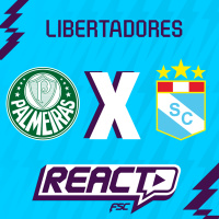 PALMEIRAS x SPORTING CRISTAL - Copa Libertadores FSC React