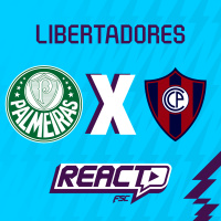 PALMEIRAS x CERRO PORTEÑO - Copa Libertadores FSC React