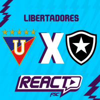 LDU QUITO x BOTAFOGO - Copa Libertadores FSC React