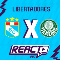SPORTING CRISTAL x PALMEIRAS - Copa Libertadores FSC React