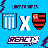 RACING x FLAMENGO - Copa Libertadores FSC React