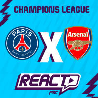 PSG x ARSENAL - Champions League FSC React